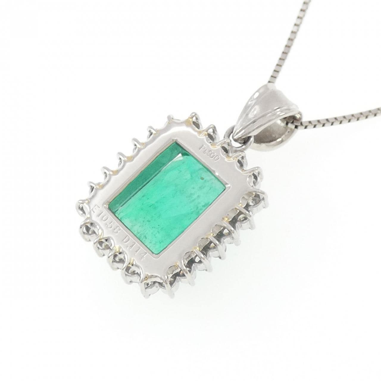 PT900/PT850 エメラルド ネックレス 10.58CT コロンビア産