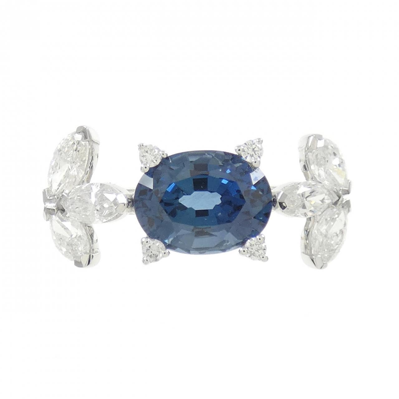 【新品】K18WG サファイヤ リング 2.05CT