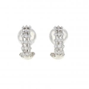 K18WG ダイヤモンド ピアス/イヤリング 0.50CT