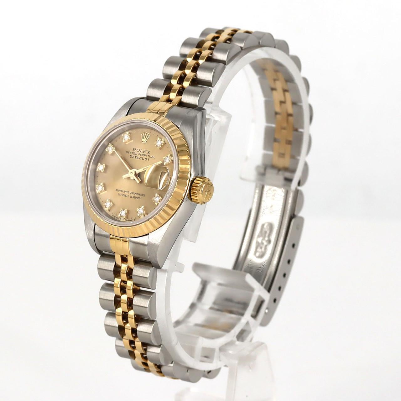 ロレックス デイトジャスト 69173G. SSxYG 自動巻 S番