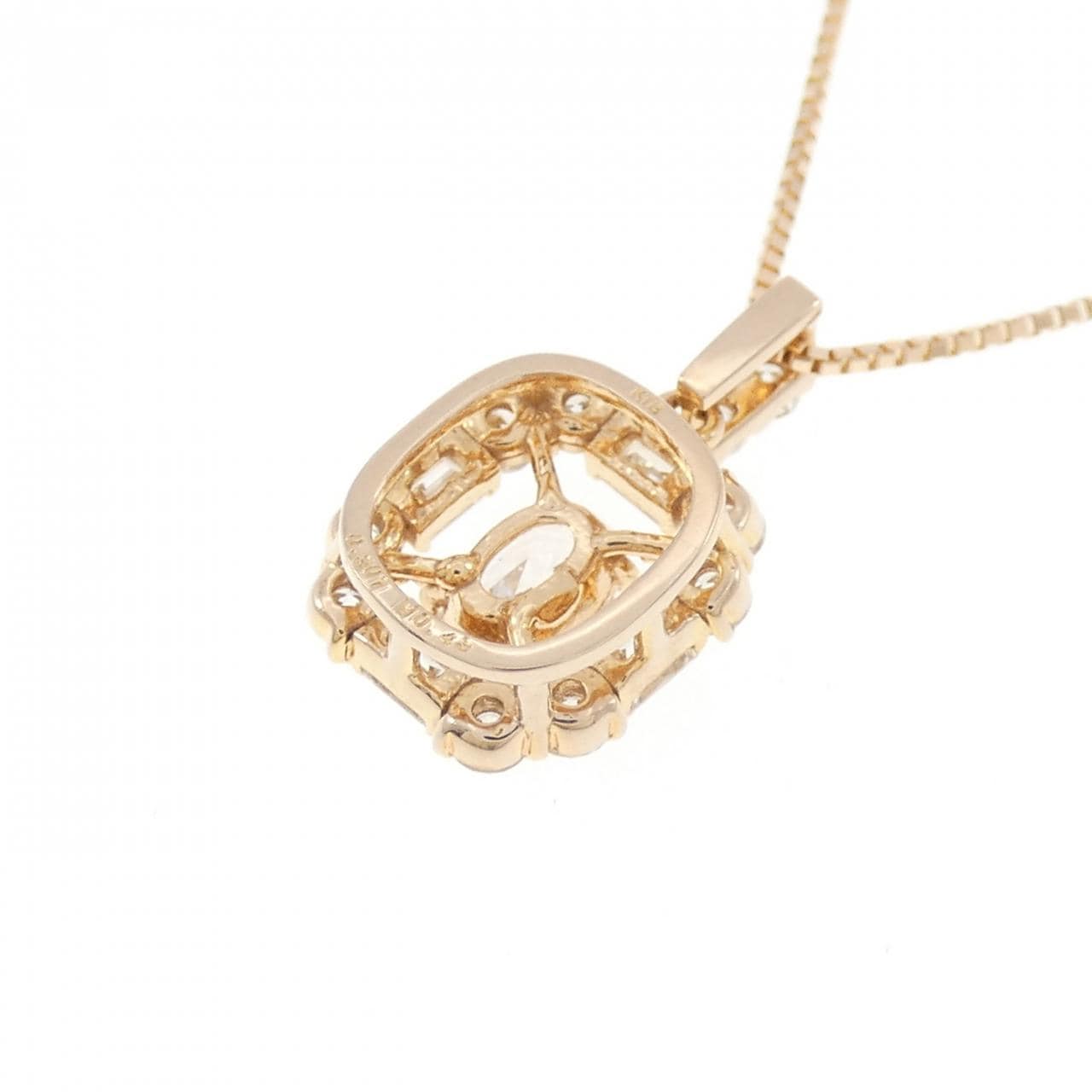 K18PG ダイヤモンド ネックレス 0.301CT