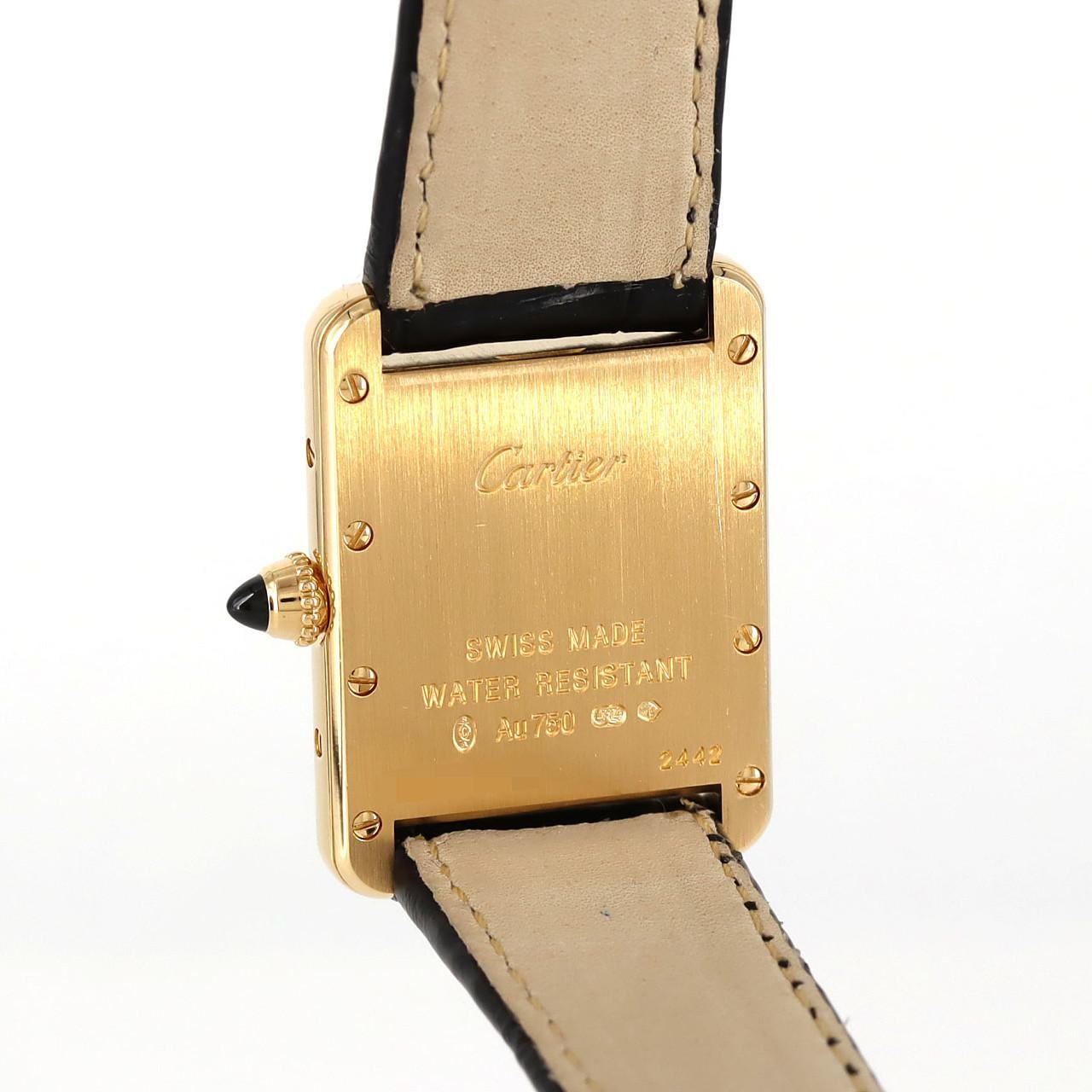 Cartier Tank LC SM YG W1529856 YG Quartz