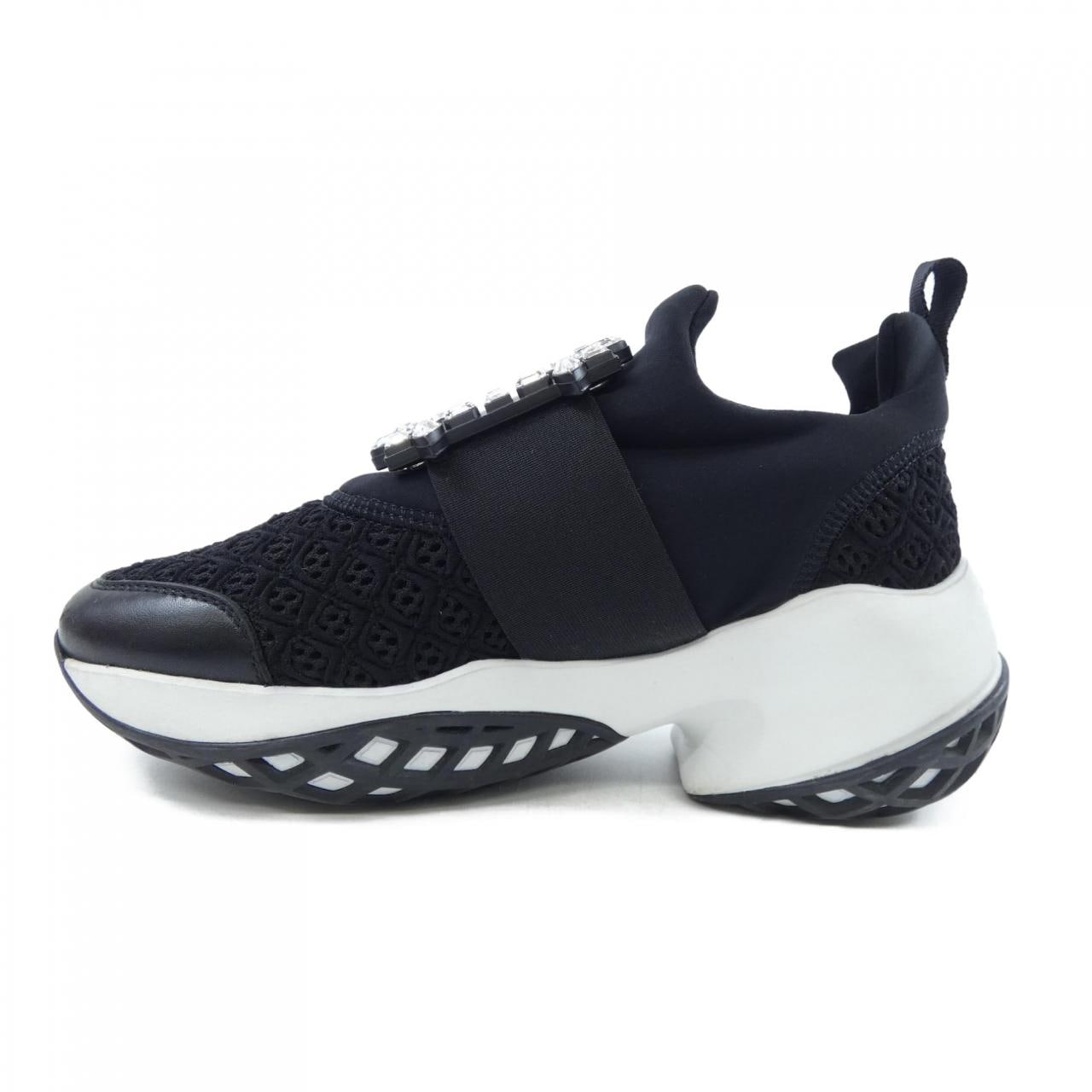 ロジェヴィヴィエ ROGER VIVIER ヴィヴ ラン　ストラスバックル スニーカー