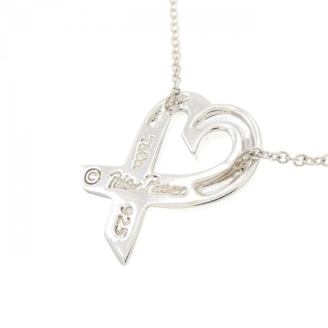 ティファニー ラビングハート スモール ネックレス