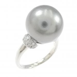 PT900 黒蝶パール リング 13.3mm