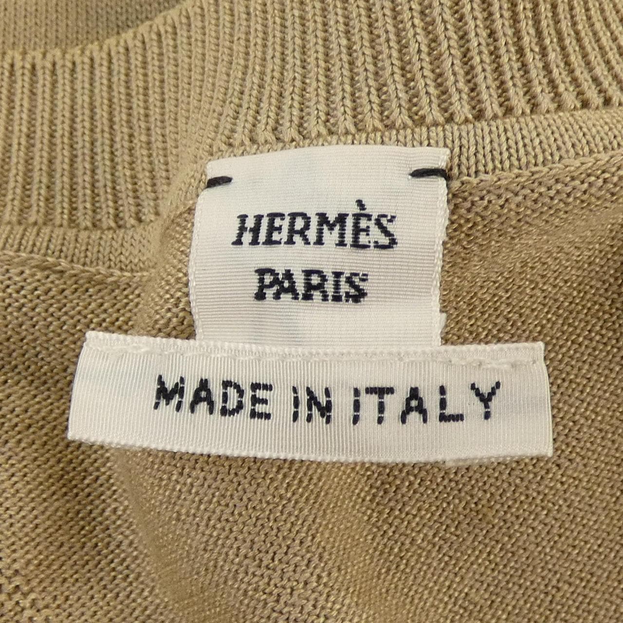 エルメス HERMES Hリフト *16-7714. カーディガン