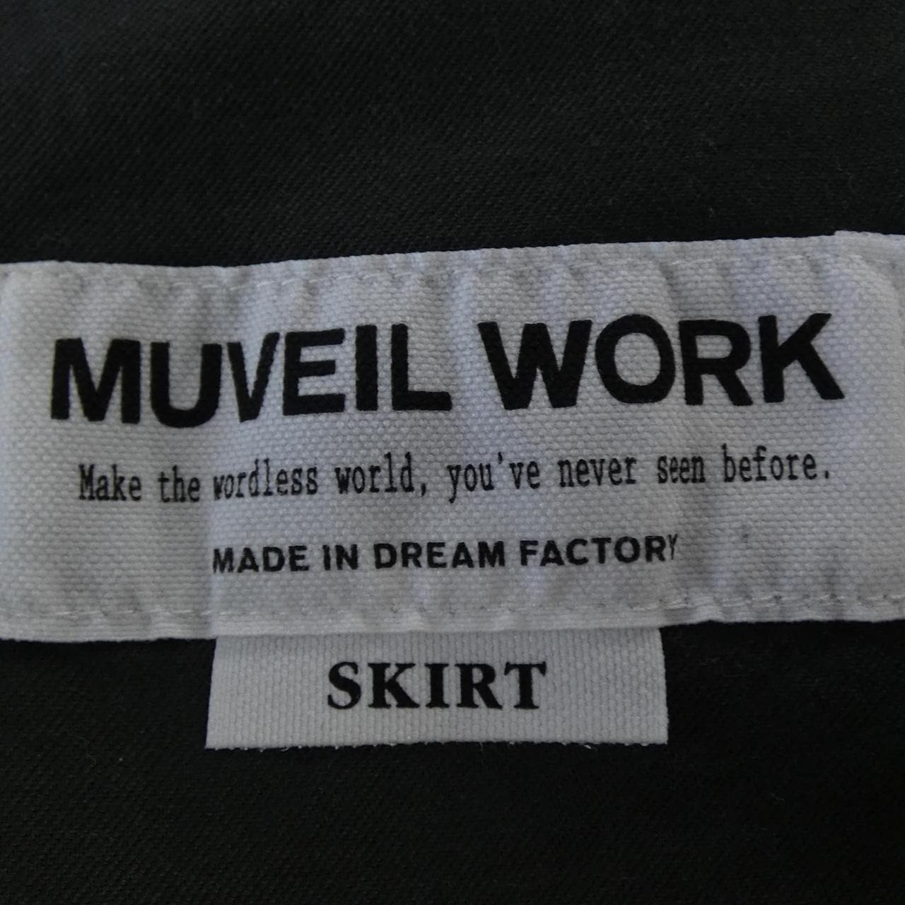 ミュベイル ワークス MUVEIL WORK スカート