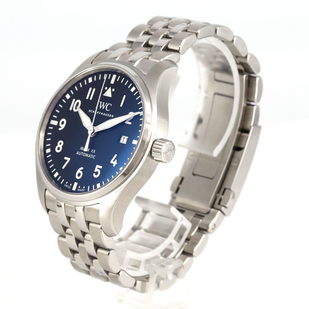 IWC PILOT腕錶 Mark XX IW328202 SS自動上弦