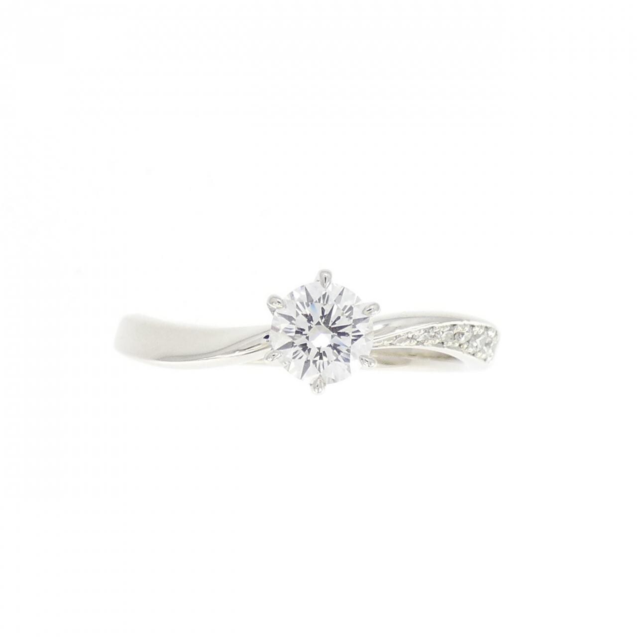 ロイヤル アッシャー ダイヤモンド リング 0.33CT