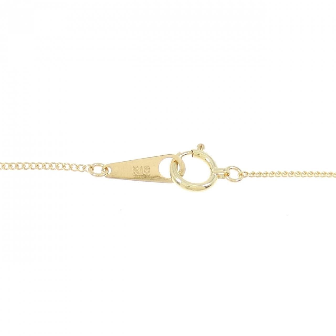 K18YG Akoya pearl bracelet