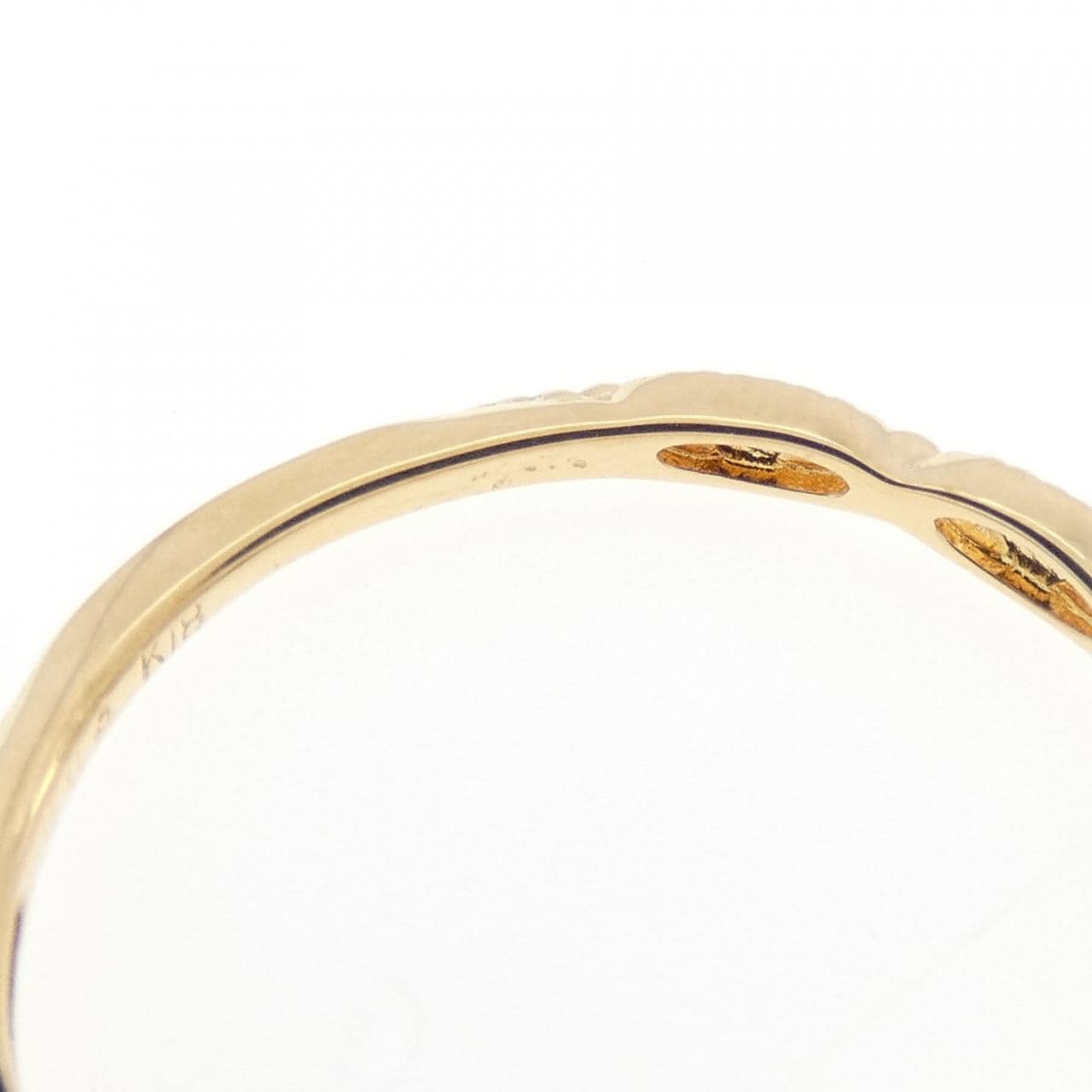 アガット ダイヤモンド リング 0.03CT