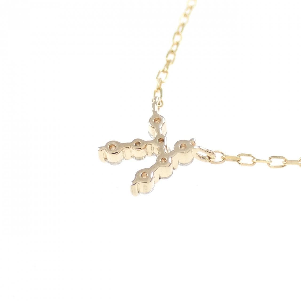 K18PG ダイヤモンド ネックレス 0.05CT