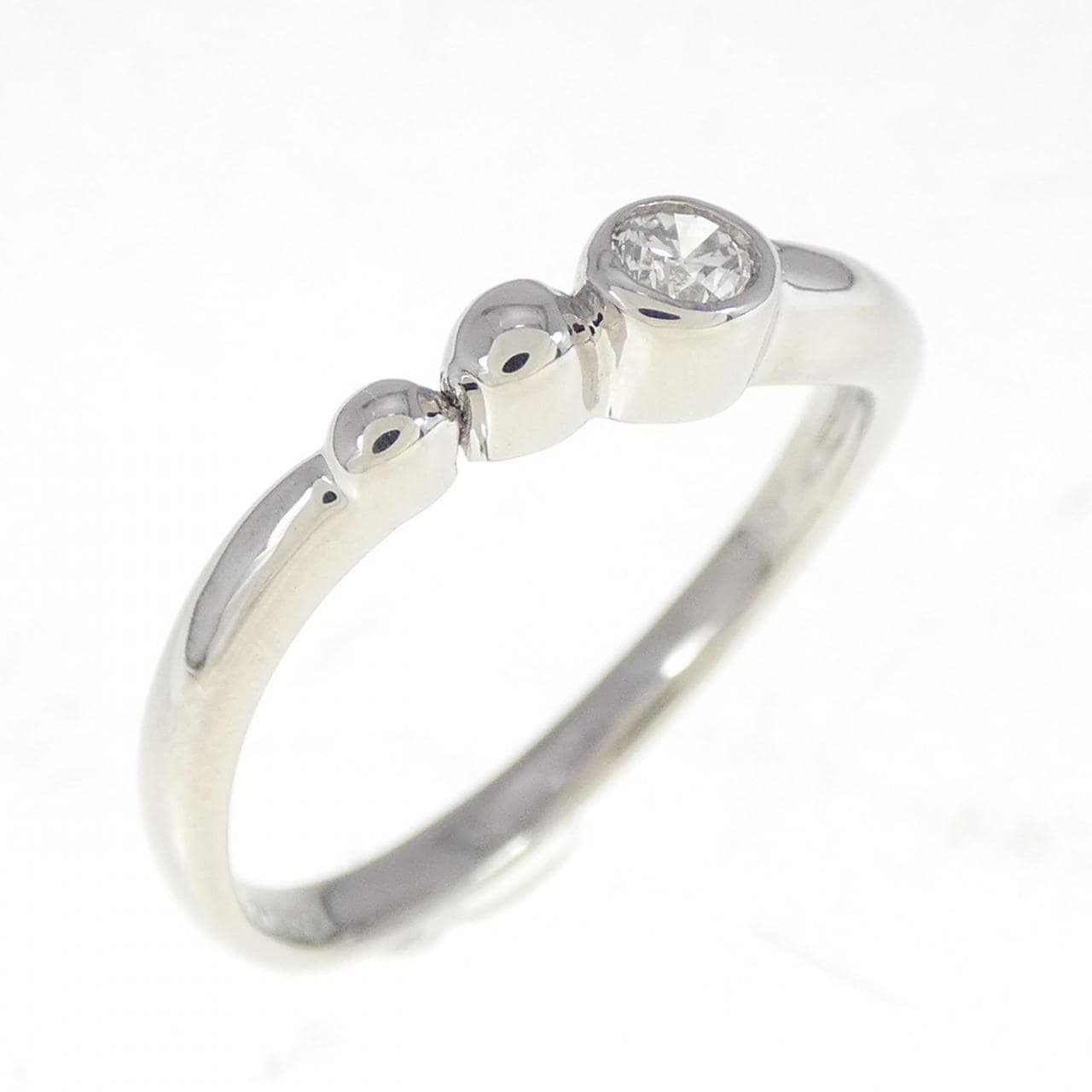 PT ダイヤモンド リング 0.08CT