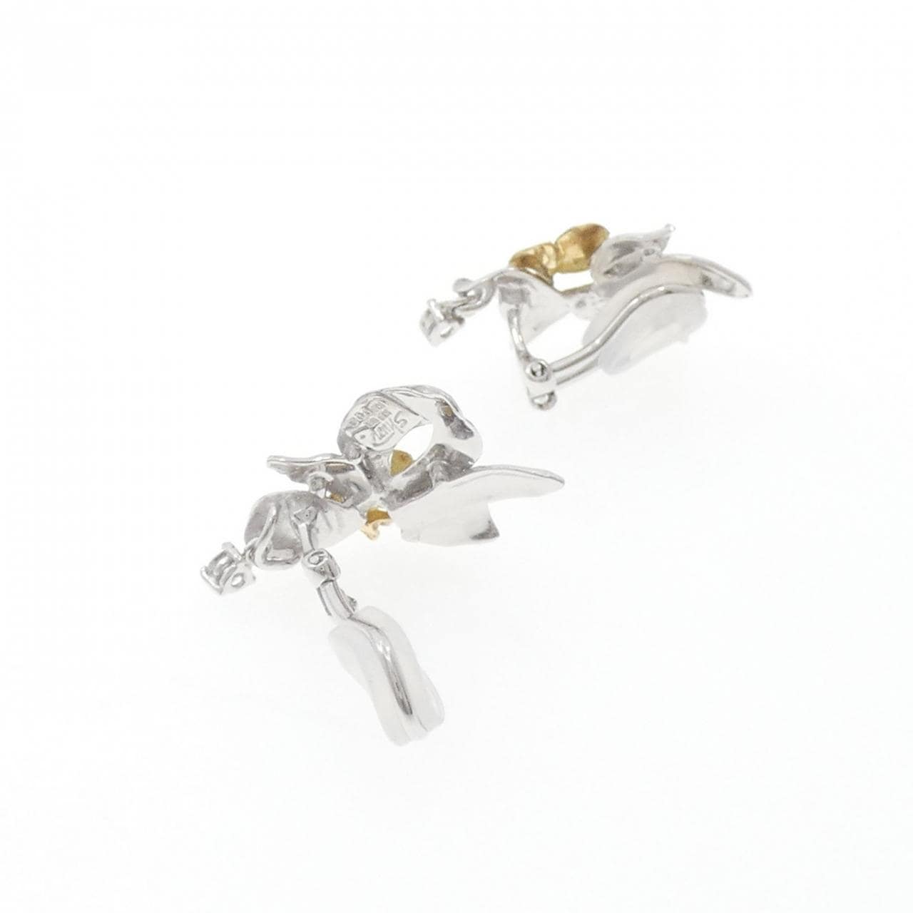 Tamura Shunichi Earrings 0.16CT