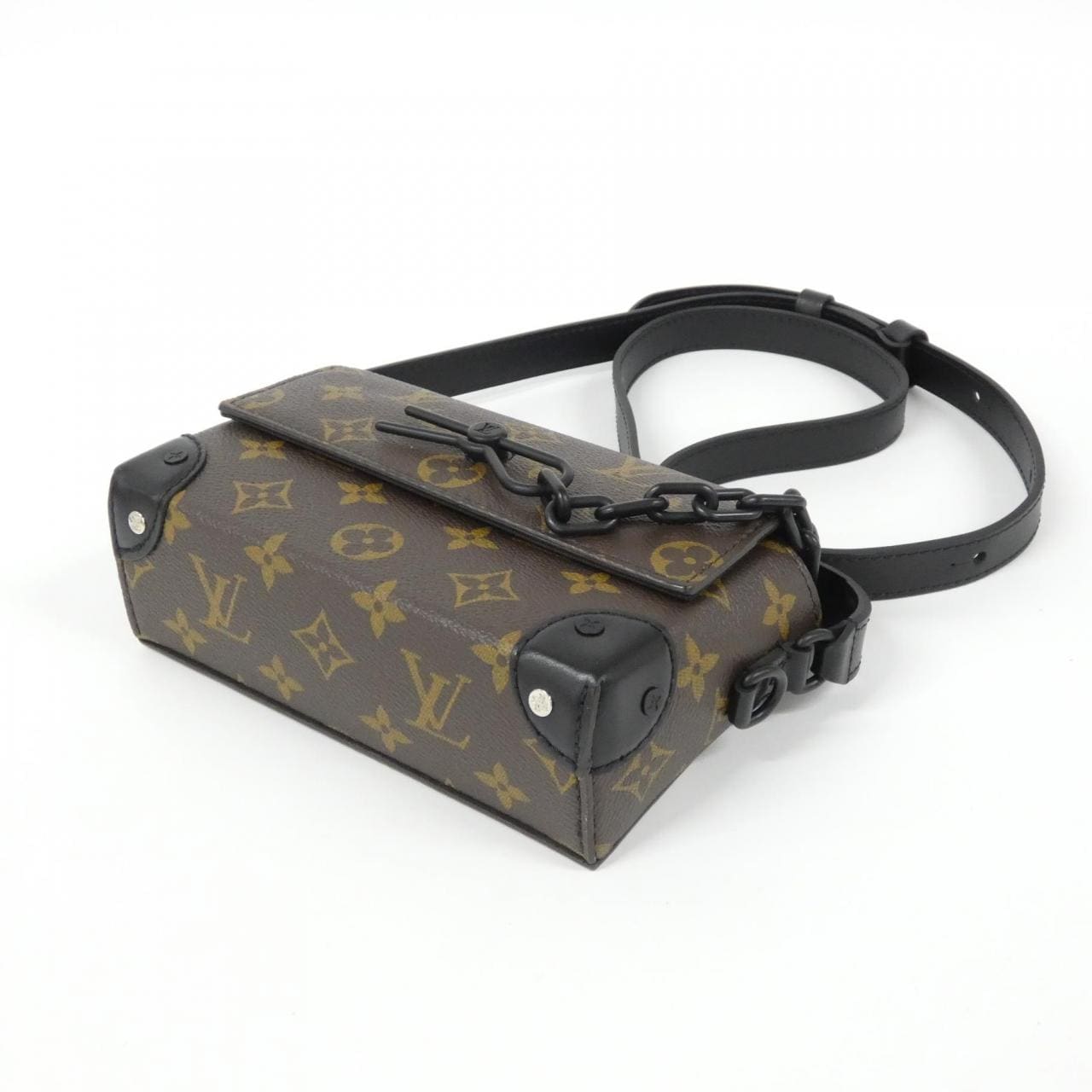 ルイヴィトン モノグラム マカサー スティーマー ウェアラブル ウォレット M83613 ショルダーバッグ