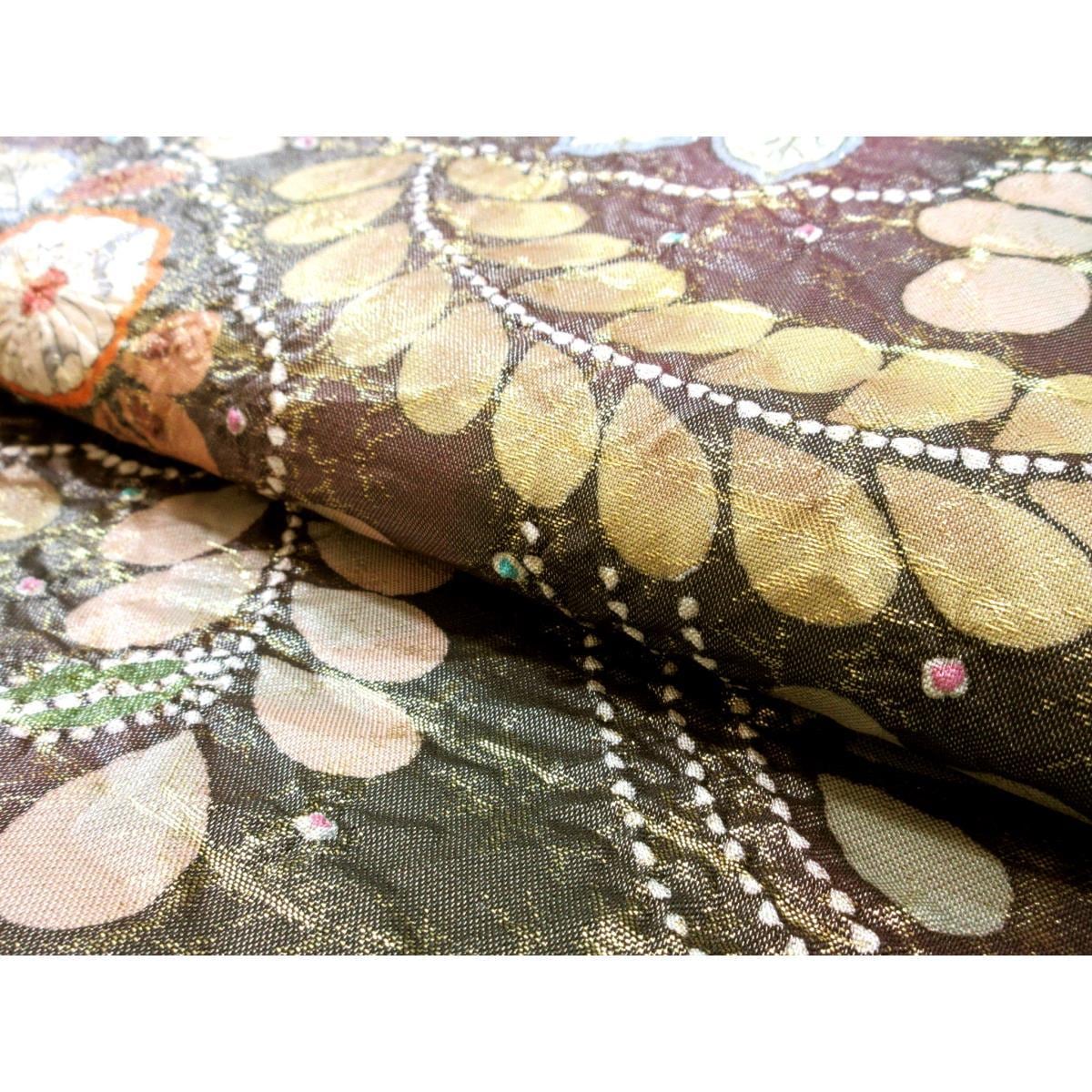 [未使用品] 袋式染色腰带，友禅饰和扎染