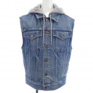 セリーヌ CELINE TRUCKERJACKET IN UNION WASHI DENIM 2Q840930F ベスト