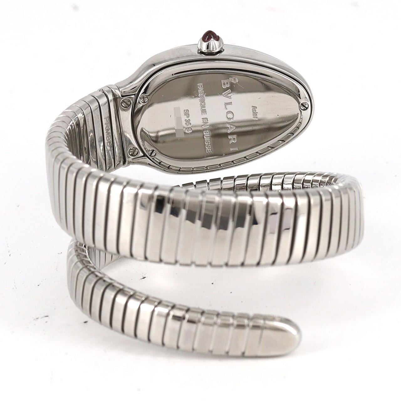 ブルガリ セルペンティトゥボガス Lサイズ SP35S/SP35BSS.1T/102826 SS クォーツ