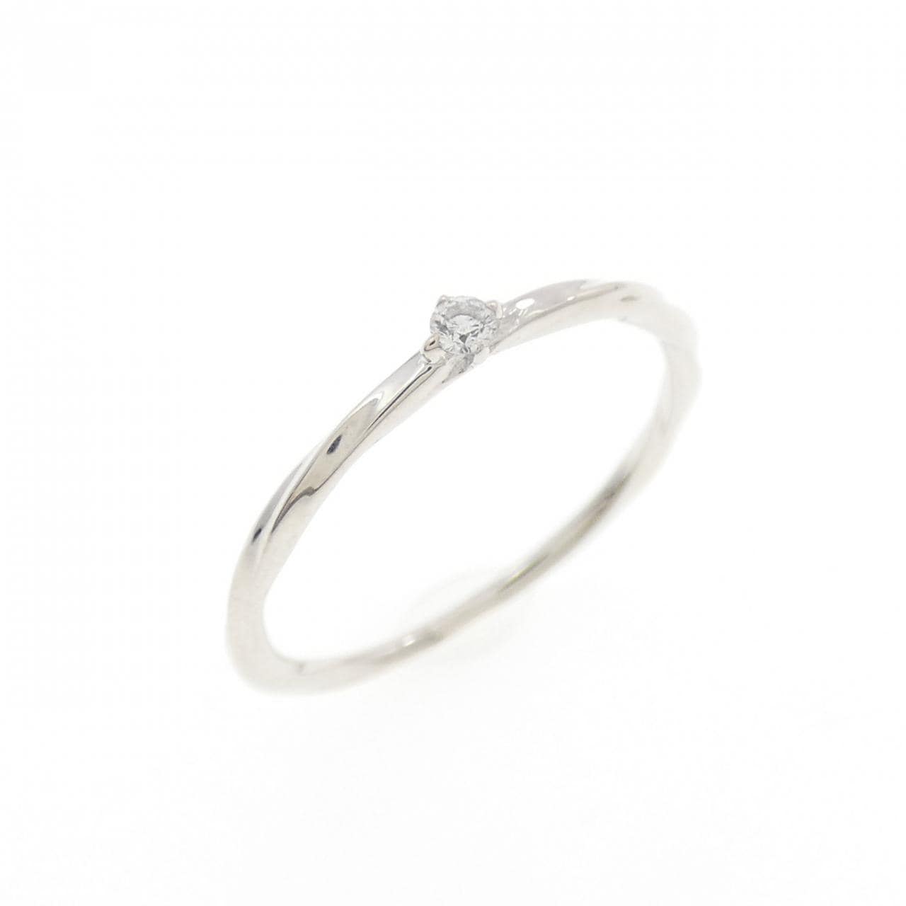 エテ ダイヤモンド ピンキーリング 0.01CT