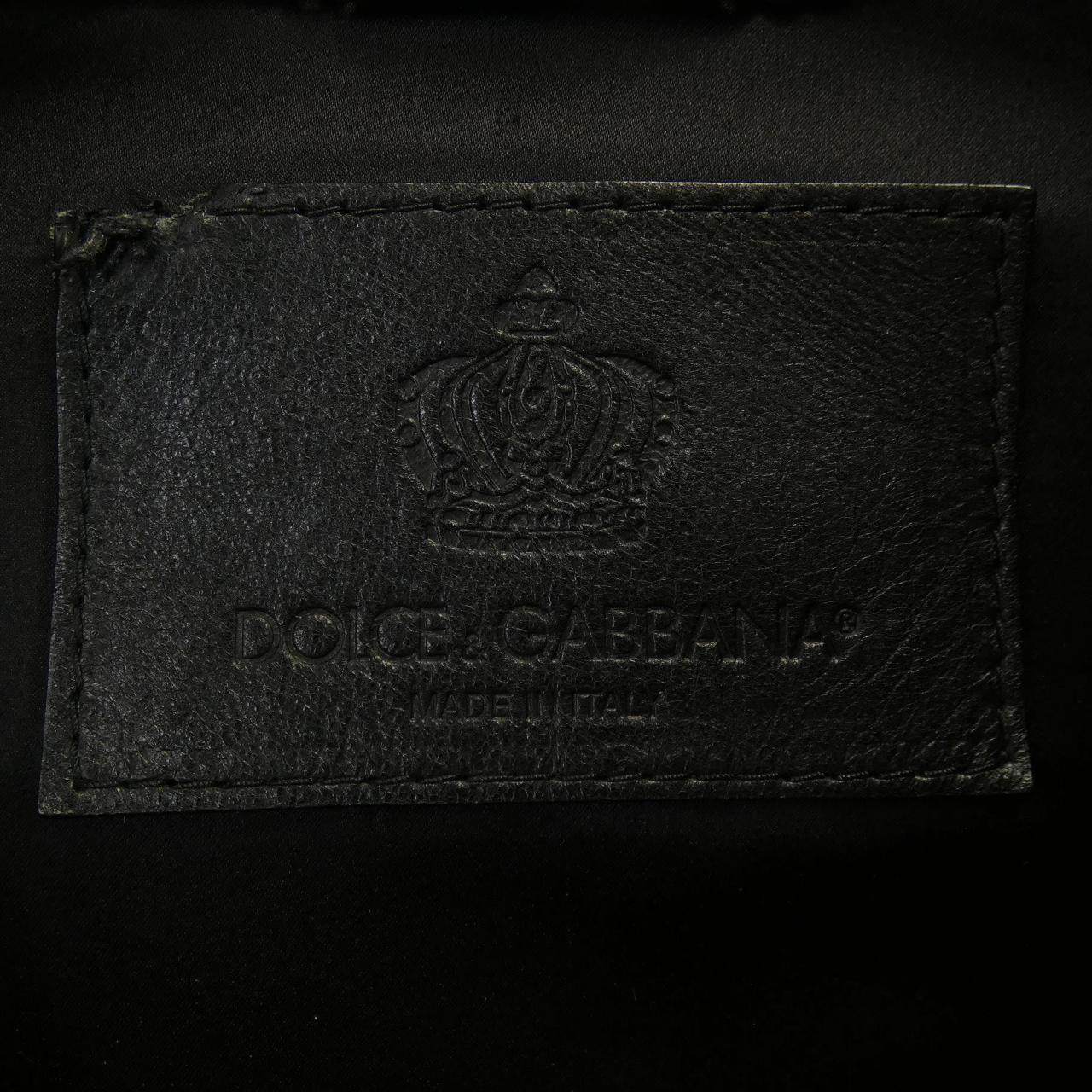 ドルチェアンドガッバーナ DOLCE&GABBANA G9GH0L レザーライダースジャケット