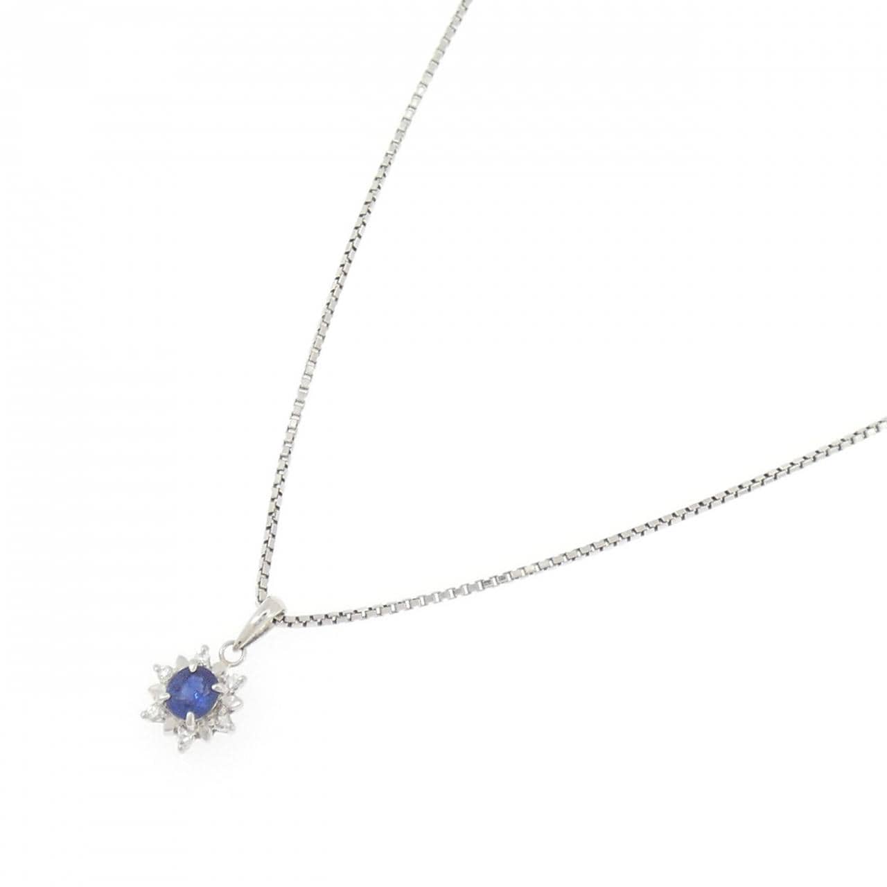 PT900/PT850 サファイヤ ネックレス 0.33CT