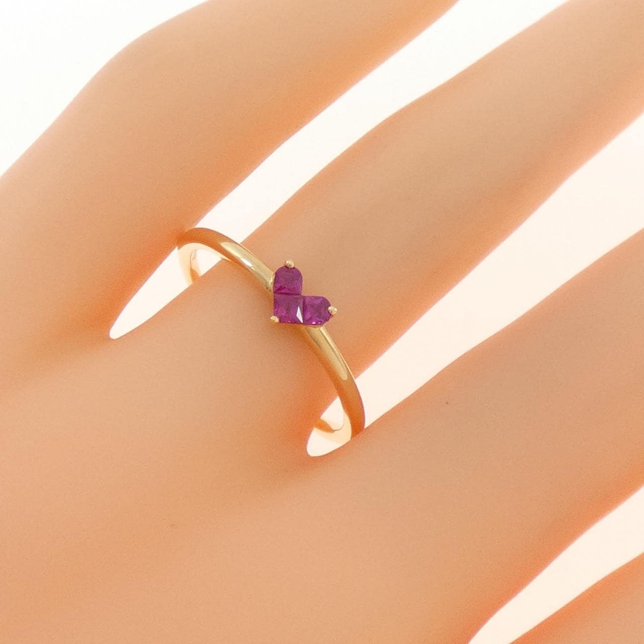 スタージュエリー ミステリアスハート リング 0.15CT