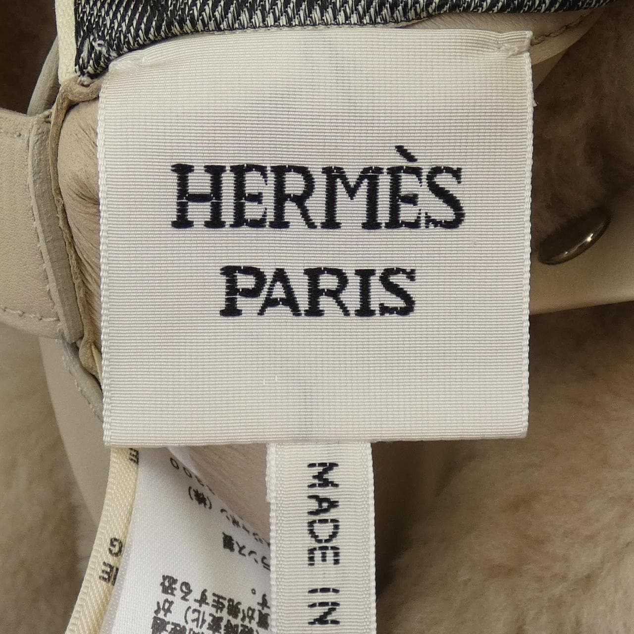 エルメス HERMES ムートンコート