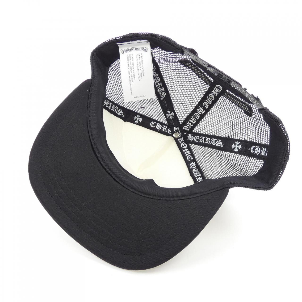 クロムハーツ CHROME HEARTS VERTICAL LOGO TRUCKER CAP キャップ