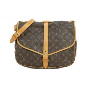 ルイヴィトン モノグラム ソミュール 35cm M42254 ショルダーバッグ