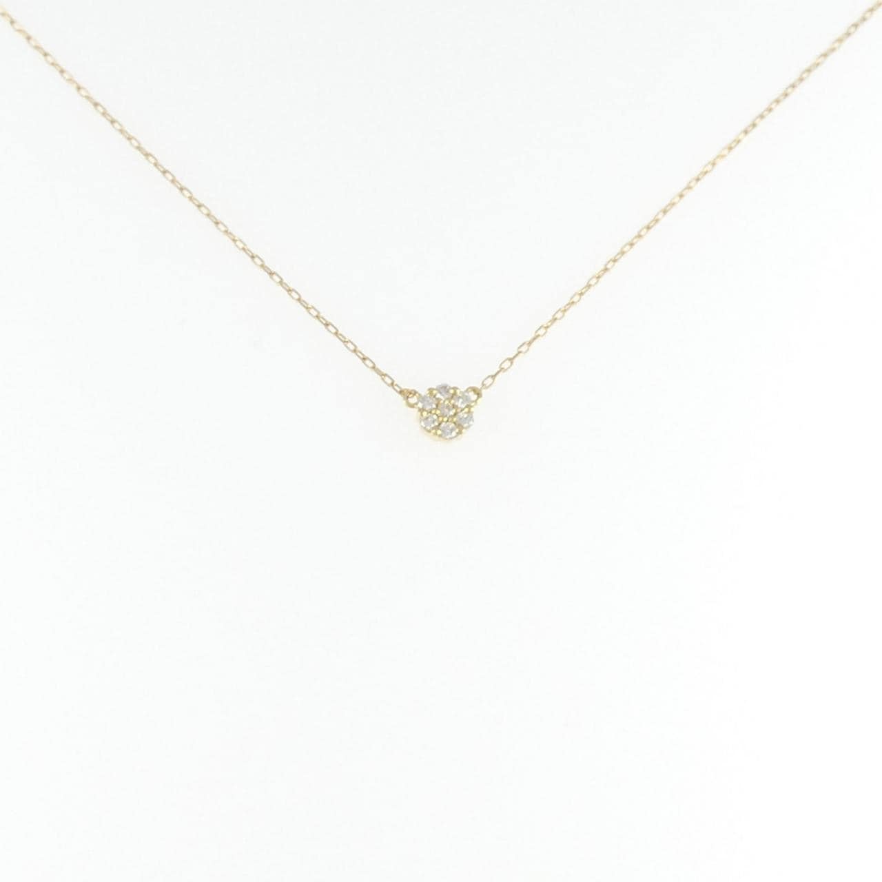 AHKAH Eclairage Petite Necklace 0.04CT