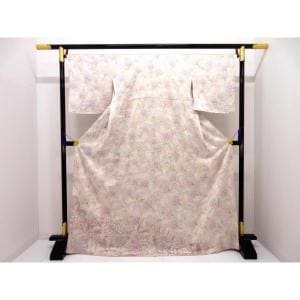 訪問着　絞り加工【竹田庄九郎】