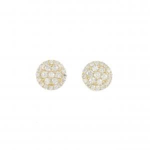 【リメイク】K18YG ダイヤモンド ピアス 0.30CT