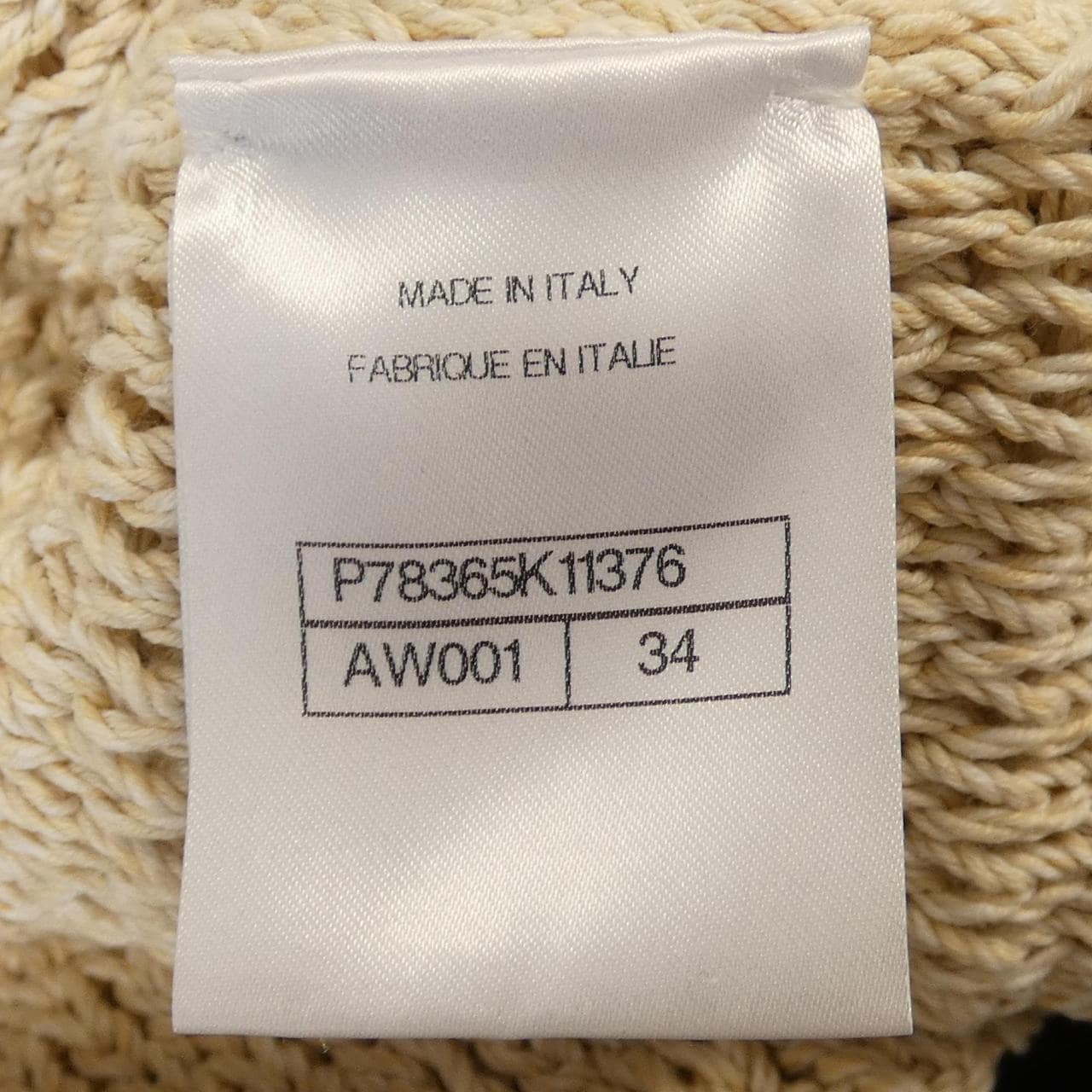 シャネル CHANEL LOOK6 P78365K11376 ニット