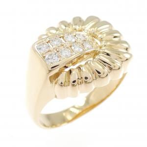 K18YG ダイヤモンド リング 0.20CT