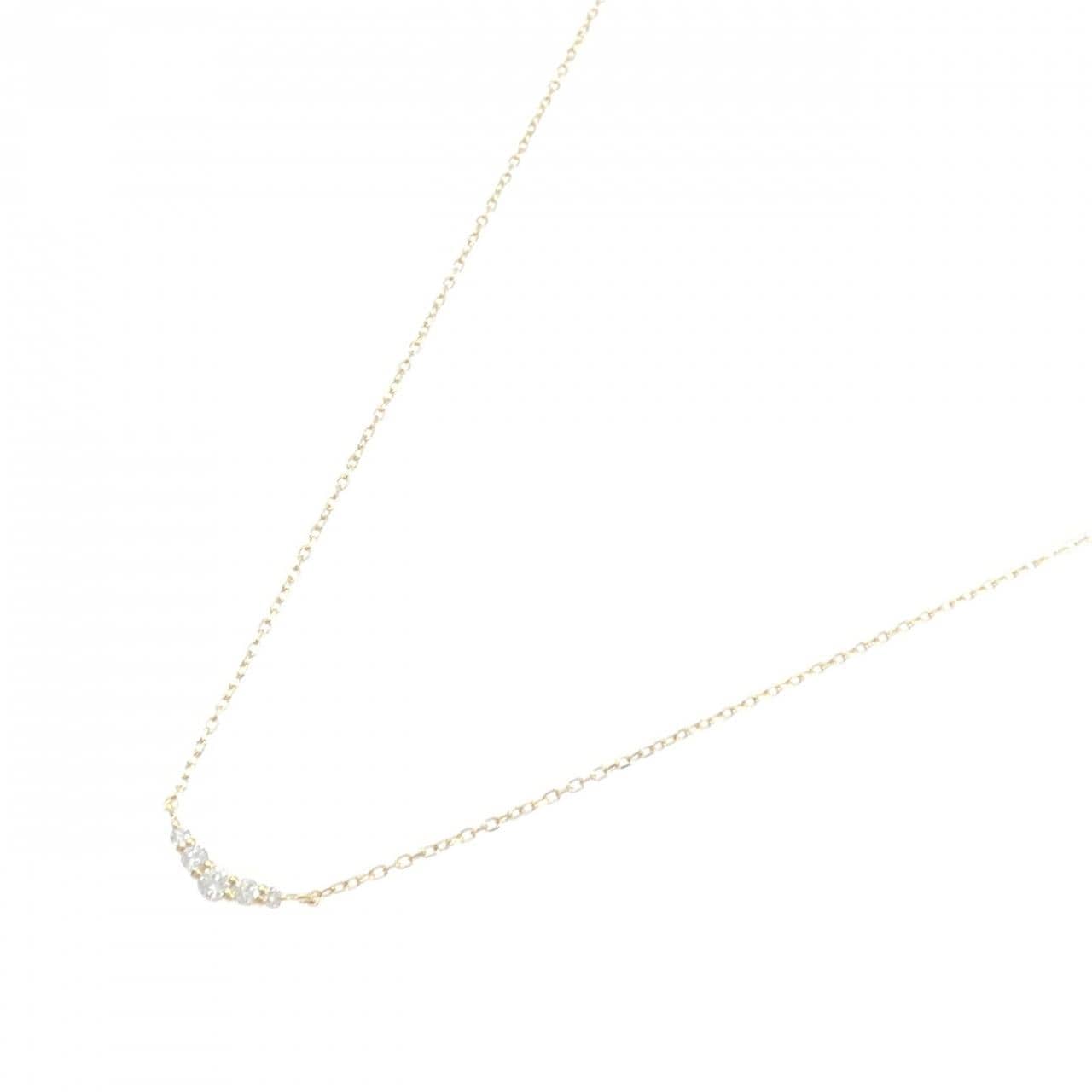 ヴァンドーム ダイヤモンド ネックレス 0.11CT