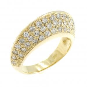K18YG ダイヤモンド リング 1.17CT