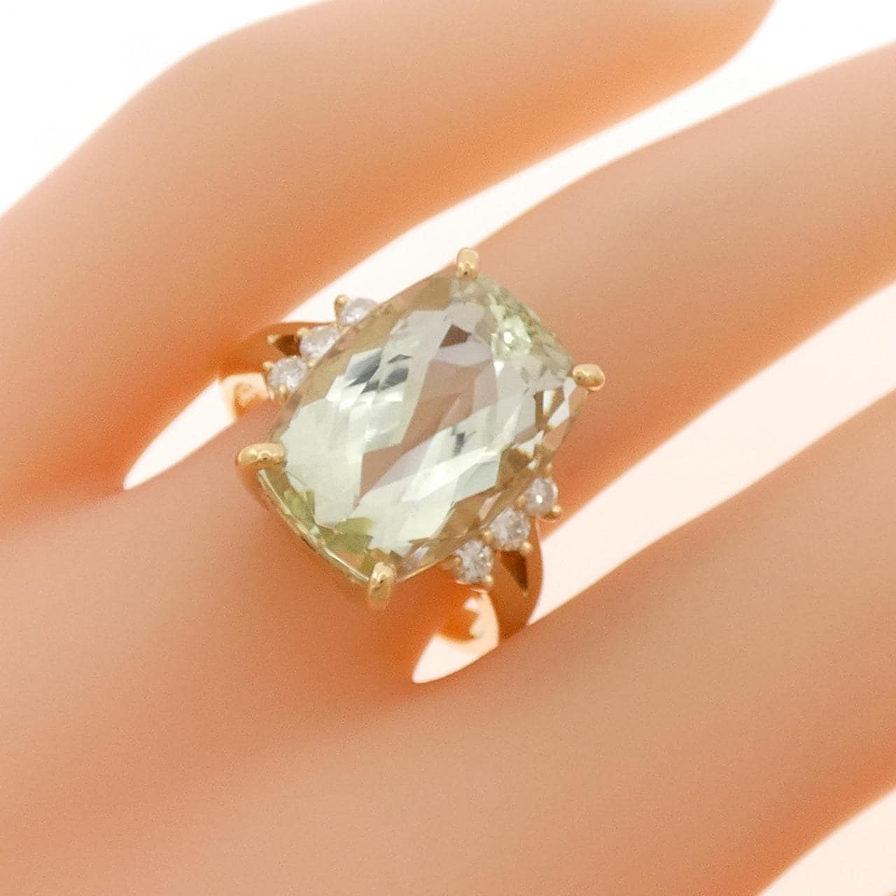 タサキ ベリル リング 6.84CT
