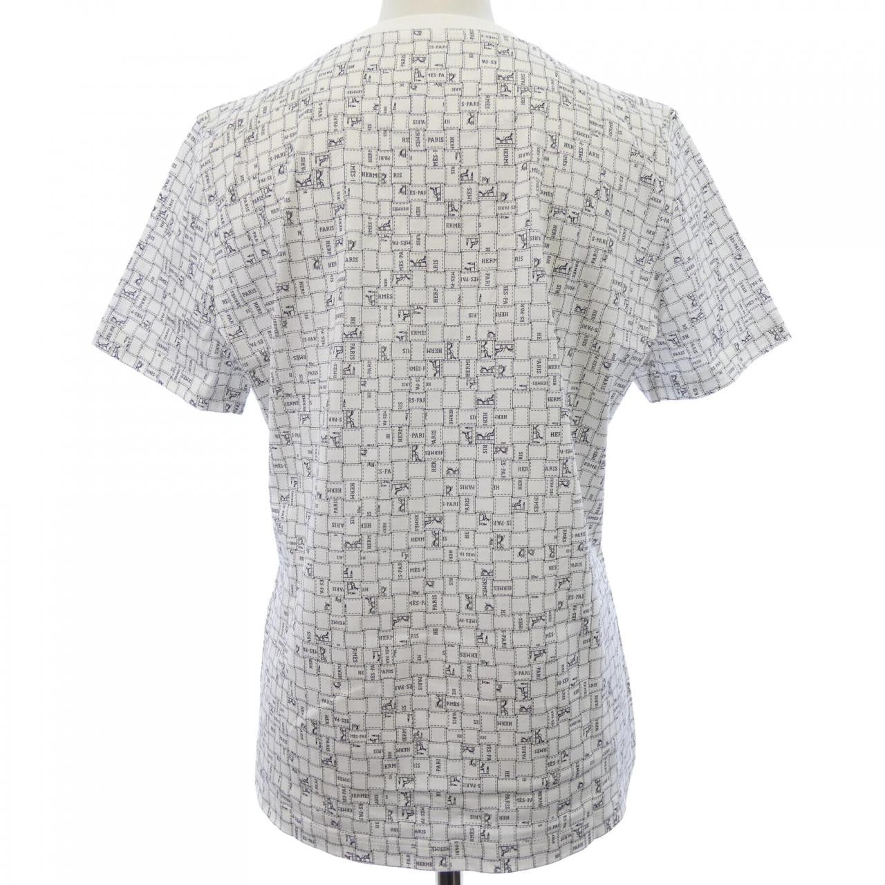 エルメス HERMES BOLDUC AU CARRE ボルデュックチェック 5E4645DK Tシャツ