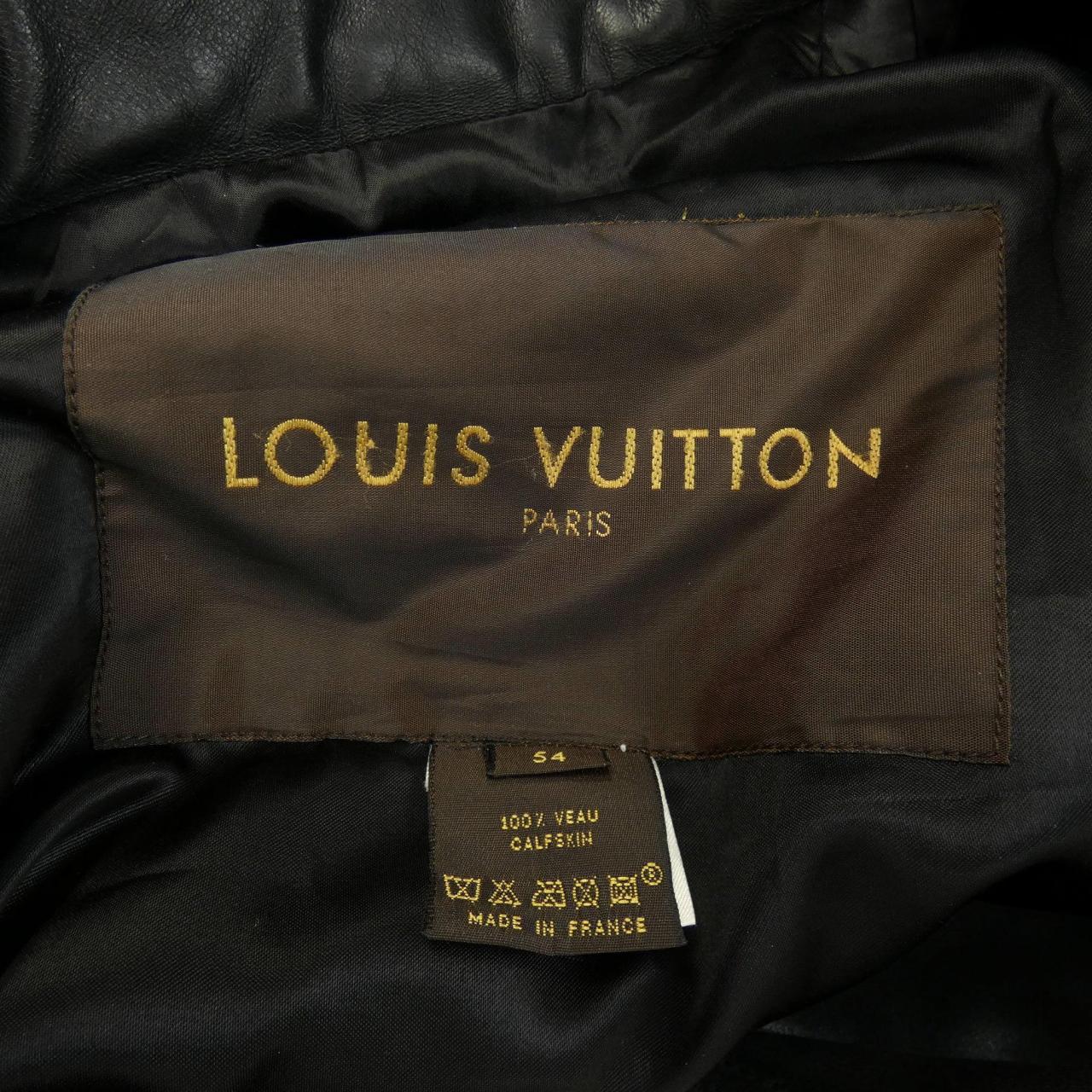 [vintage] LOUIS VUITTON VUITTON 皮革騎士夾克