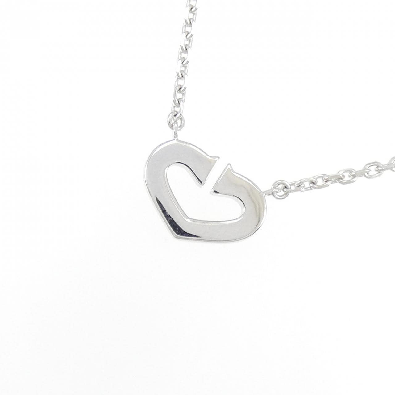 Cartier C heart necklace