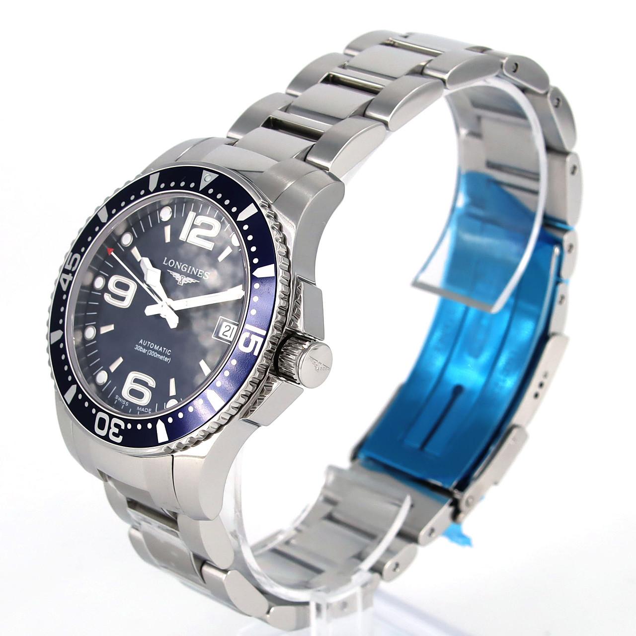 [新品] LONGINES Hydro Conquest L3.741.4.96.6 SS自動上弦
