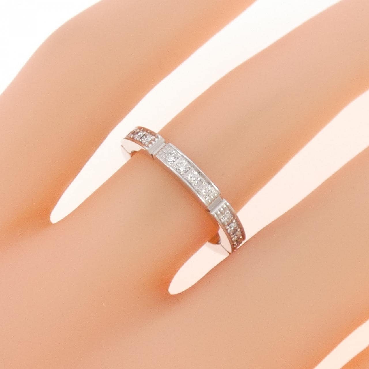 カルティエ マイヨンパンテール フルダイヤ リング