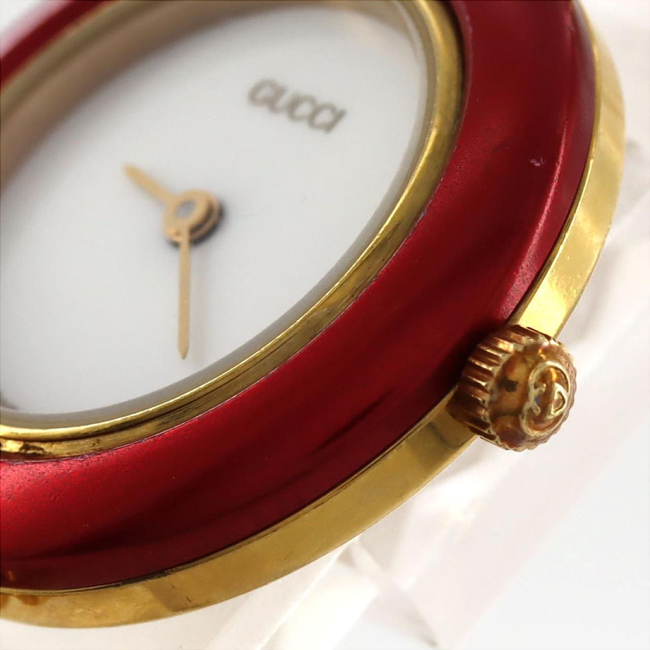 [No Maintenance Rebate Price] Gucci Change Ring GP M Size 11/12.2 GP Quartz