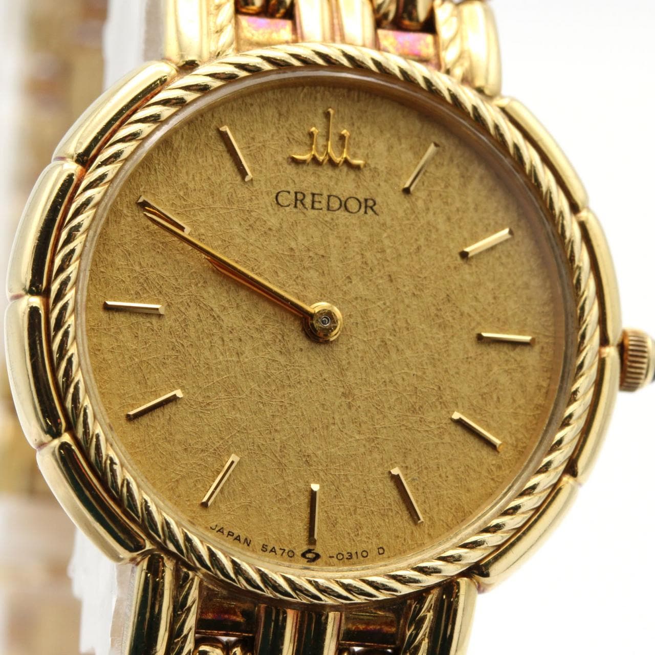 【ノーメンテナンス還元価格】セイコー クレドール YG 5A70-0100 YG クォーツ