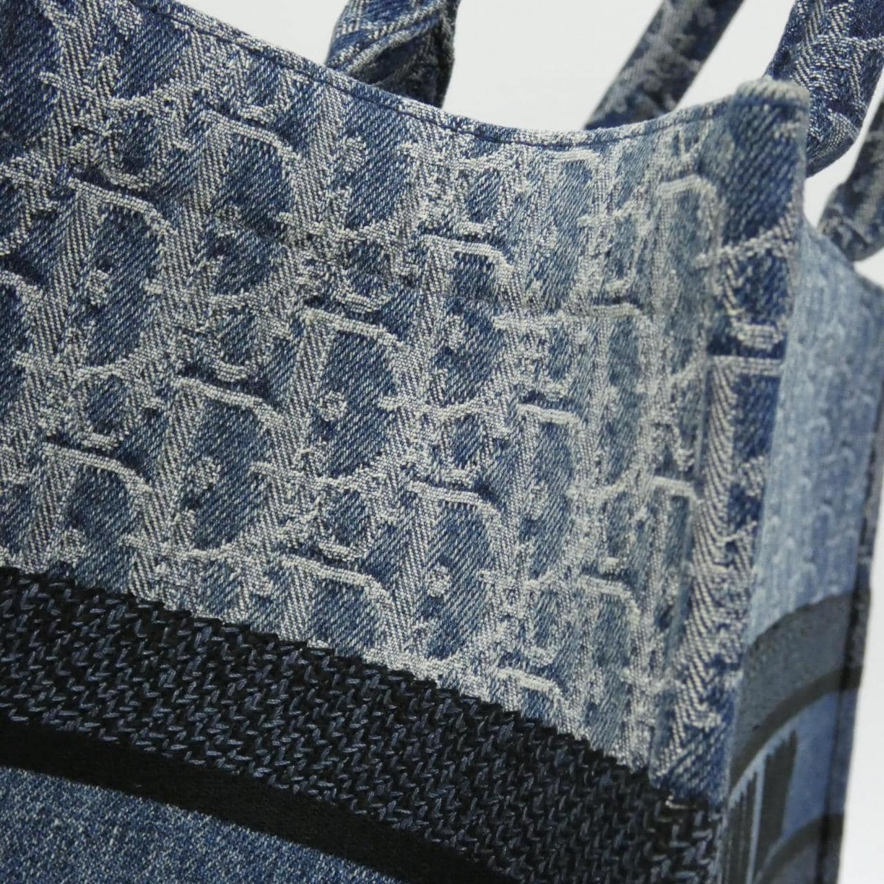 クリスチャンディオール DENIM DIOR OBLIQUE ディオール ブック トート ミディアム M1296ZEGC バッグ