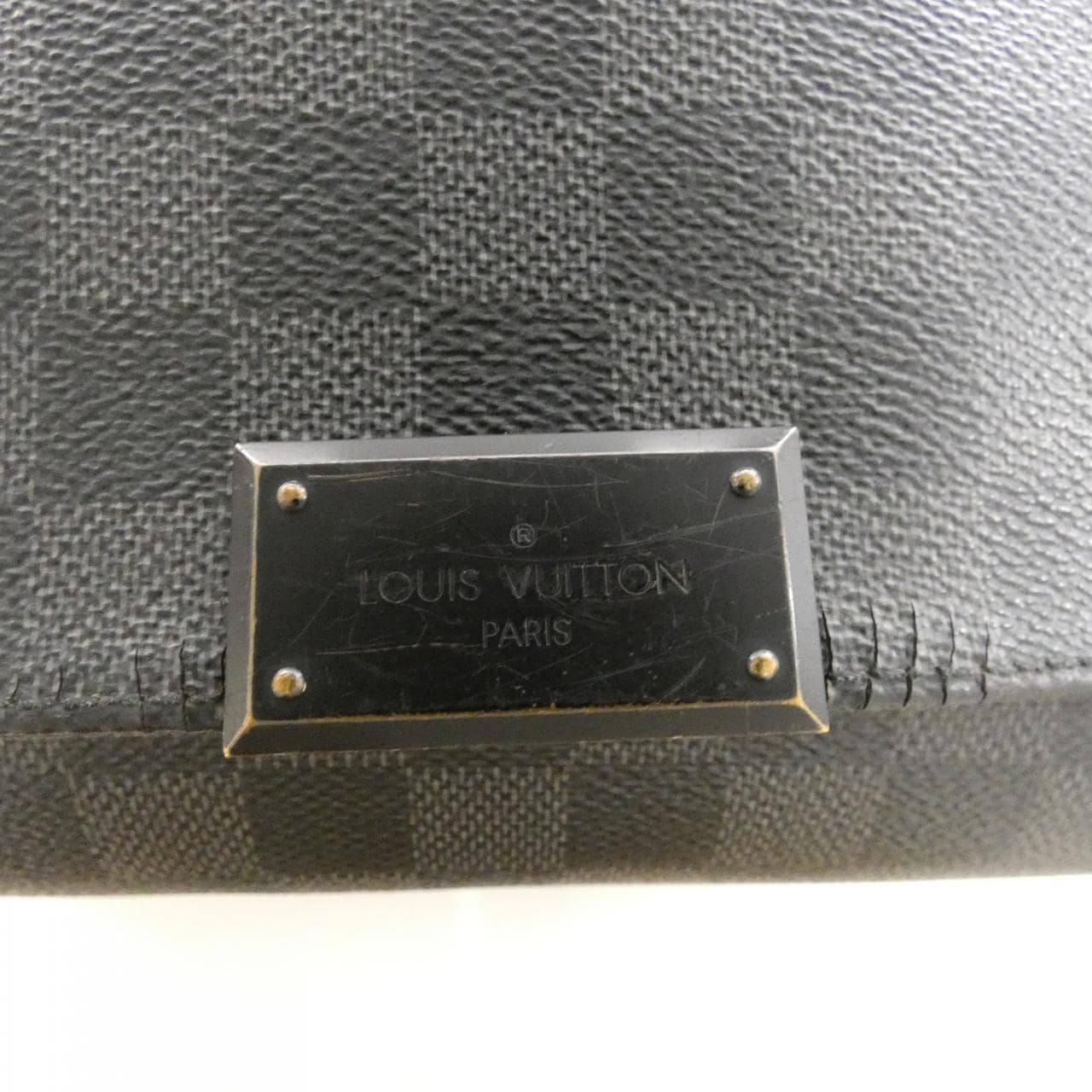 LOUIS VUITTON Damier Graphite District PM N41260 Shoulder Bag
