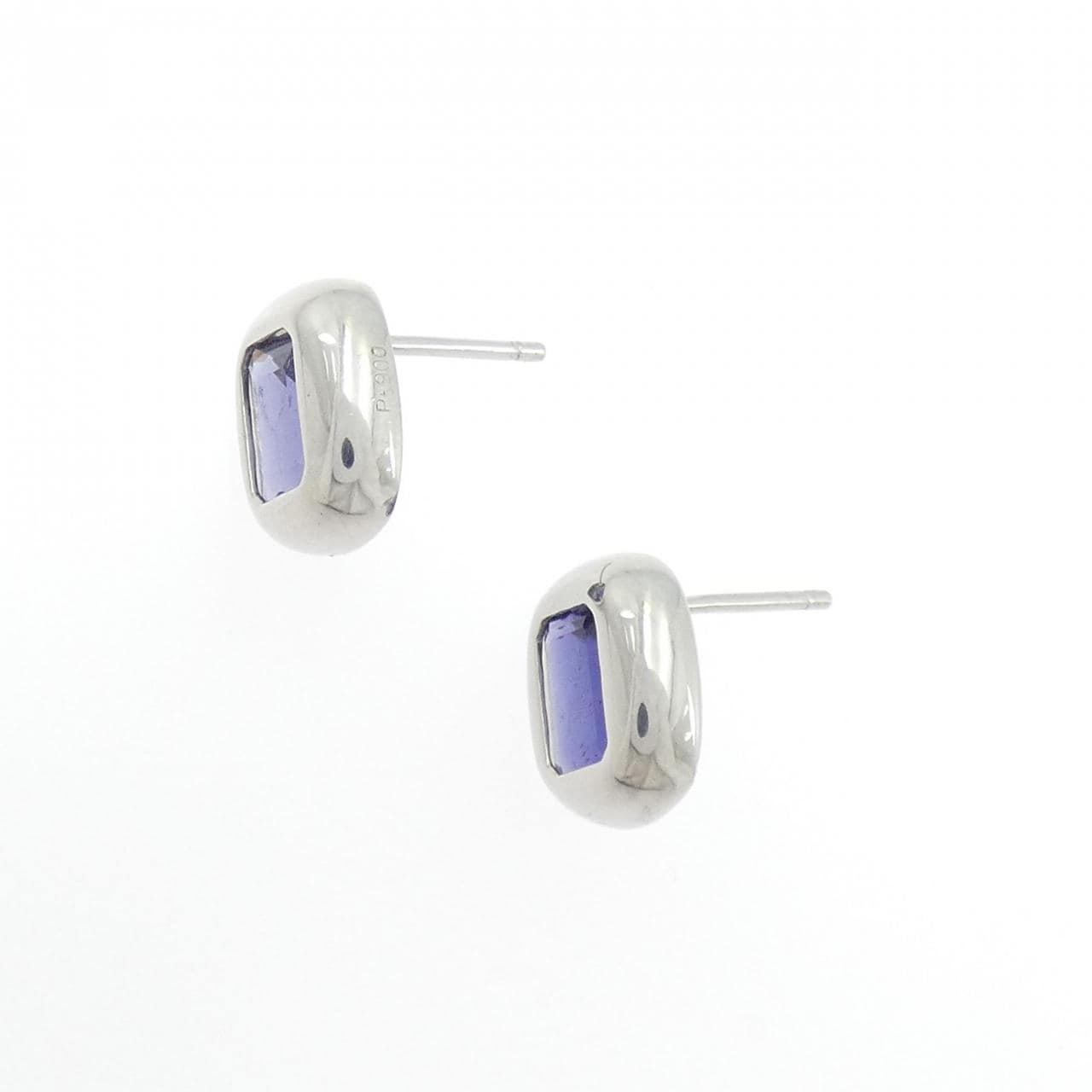 PT900 アイオライト ピアス