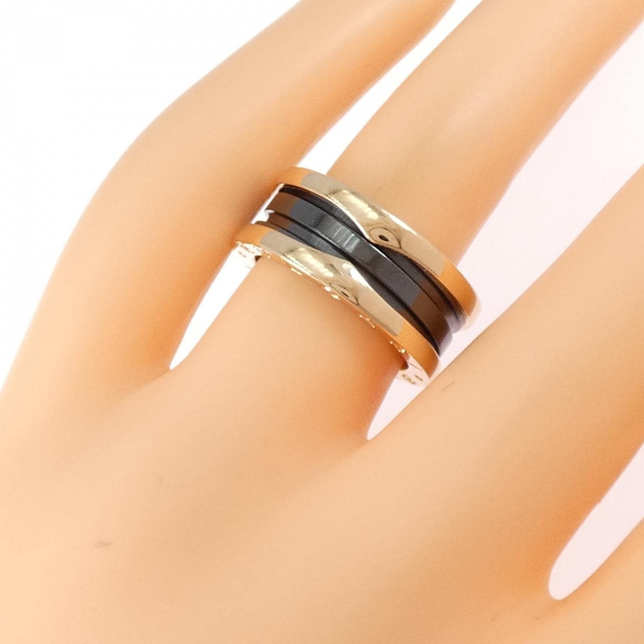 ブルガリ B.zero1 2バンド リング