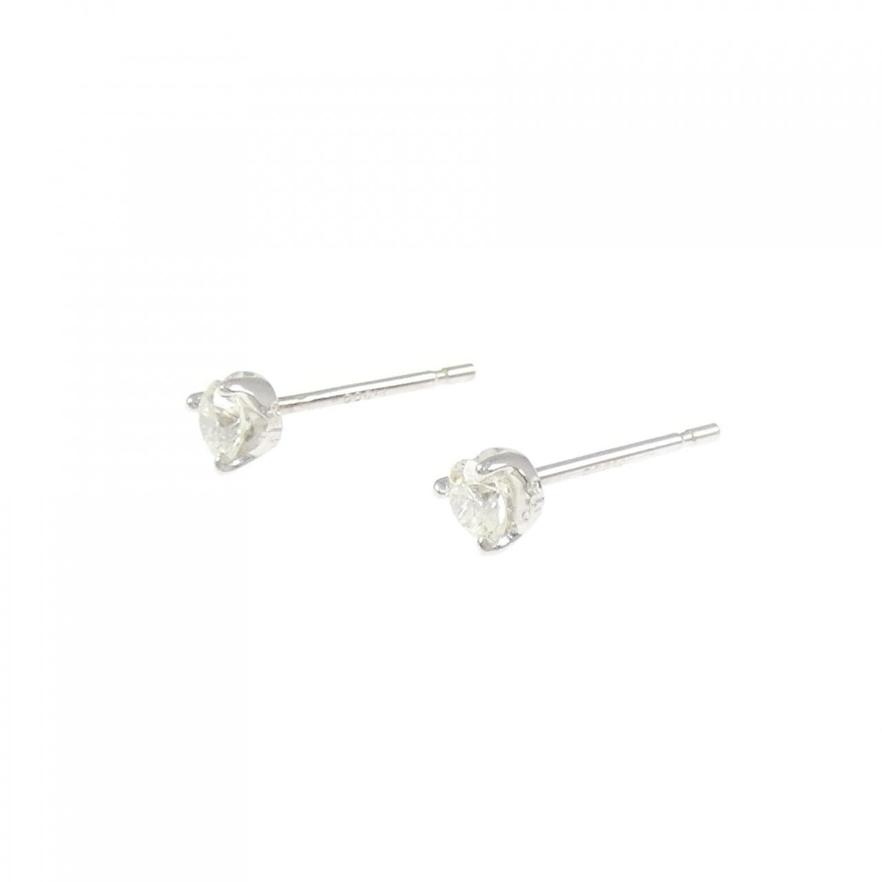 PT900 ダイヤモンド ピアス 0.30CT