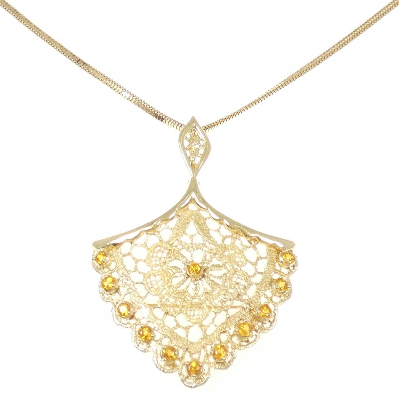 ジュネ サファイヤ ネックレス 1.92CT